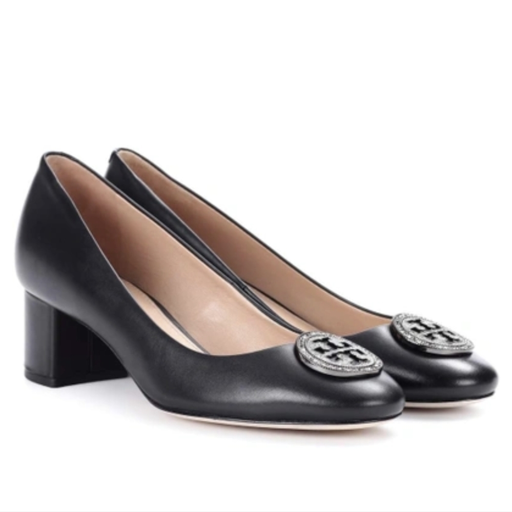 TORY BURCH Liana leather pumps